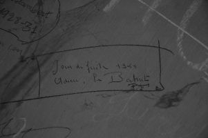 Grenier - Graffiti Guerre 1944